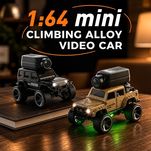 Mini car with camera - with,