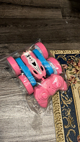 Pink blue electric toy - pink/blue, car
