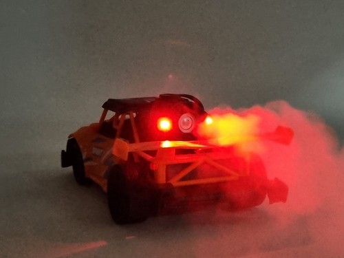 Spray mist car - rc, 1:18