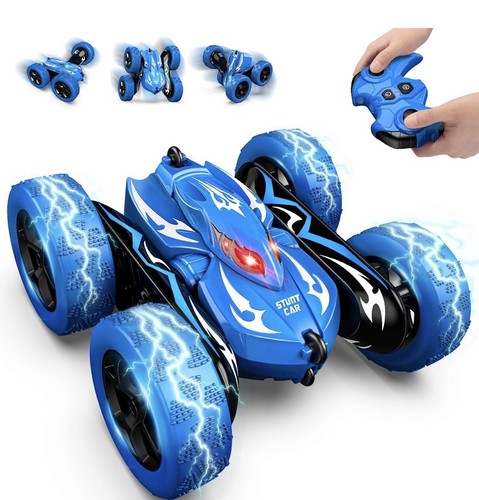 Stunt car 360 flip led - rc,