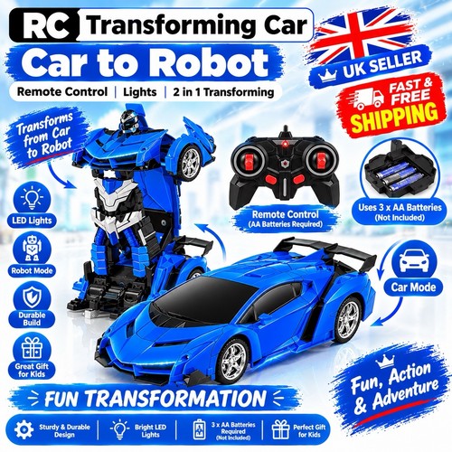 Car robot transforming - in,