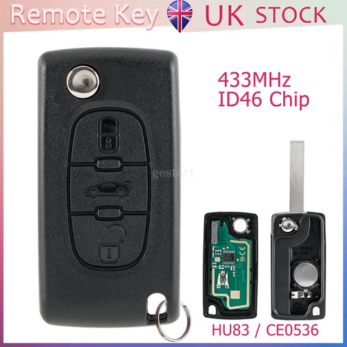 Button remote flip car key - 3,