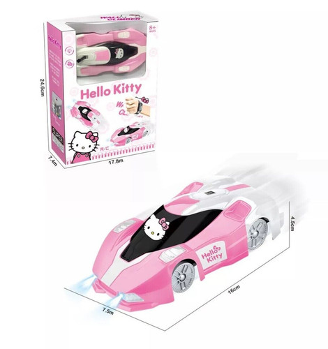 Hello kitty wall climbing - hello,